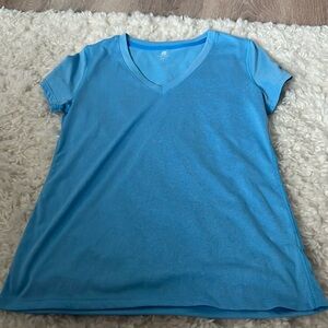 Light blue tech Champion top
